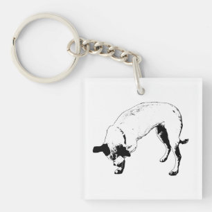 Porte-clés Petit Terrier Joie