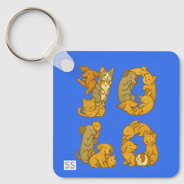 Porte-clés Petit YOLO  (Recto)