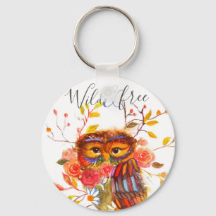 Porte-clés Petite chouette de Boho