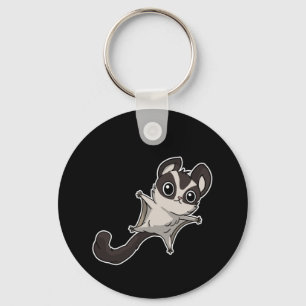 Porte-clés Petite Glider de sucre mignonne Cadeau animal