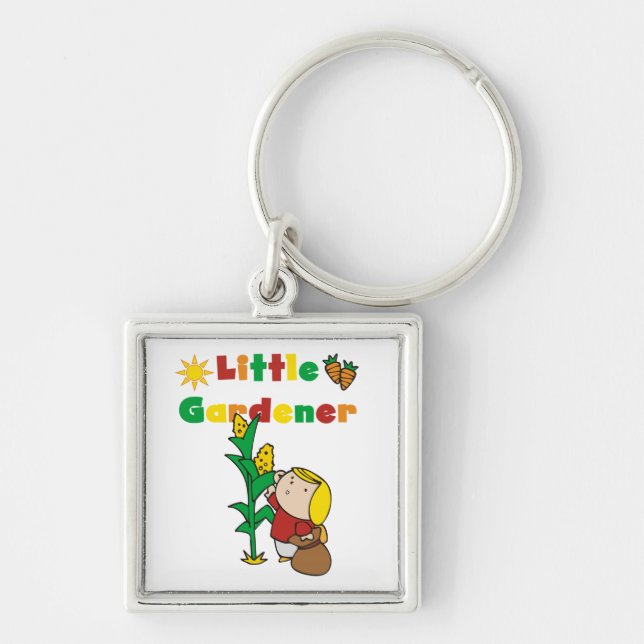 Porte-clés Petite jardinière de fille (Devant)