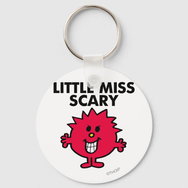Porte-clés Petite Miss Effraction | Lettres noires (Recto)