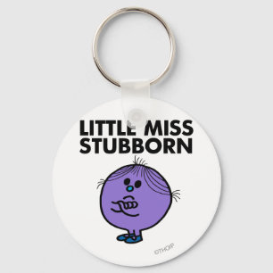 Porte-clés Petite Miss Stubborn Armes croisées
