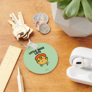 Porte-clés Petite Miss Tard   Lettres noires