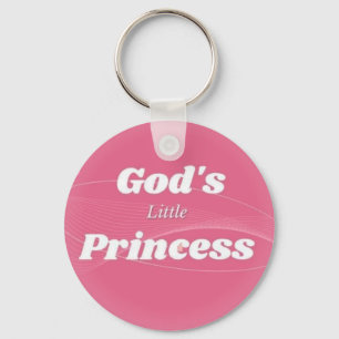 Porte-clés petite princesse de Dieu