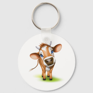 Porte-clés Petite vache à maillot