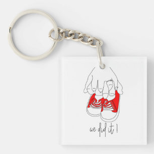 Porte-clés Petites mains et pieds minuscules prêts à éclater