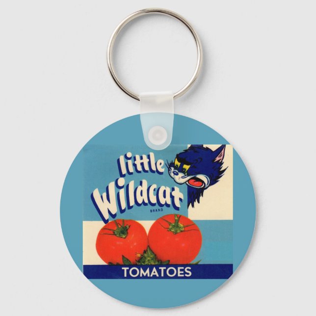 Porte-clés Petites tomates Wildcat créer étiquette (Recto)