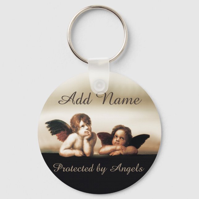 Porte-clés Petits anges de Cherub (Recto)
