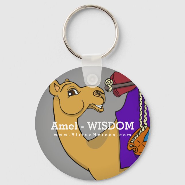 Porte-clés Petits héros de la vertu - Amel Porte - clé (Recto)