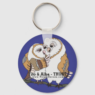Porte-clés Petits héros de la vertu - Tito & Alba Porte - clé