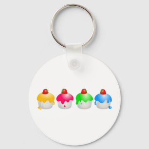 Porte-clés Petits pains de fraise