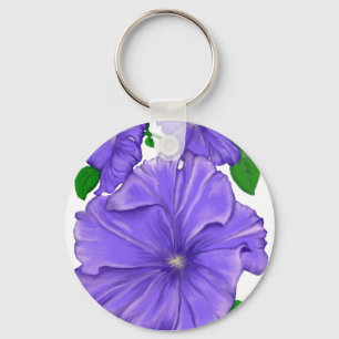 Porte-clés Petunia pourpre
