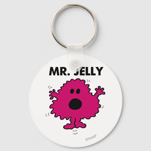 Porte-clés Peur et nerveux M. Jelly (Recto)