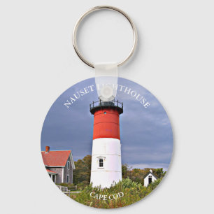 Porte-clés Phare de Nauset, Cap Cod Massachusetts Cercle Clé