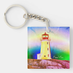 Porte-clés Phare de Peggy's Cove halifax Nouvelle-Écosse Cana