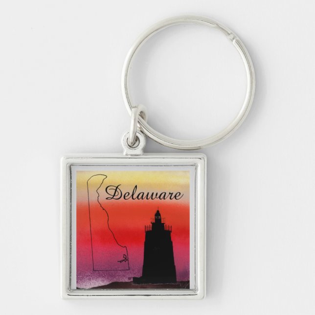 Porte-clés Phare du Delaware (Devant)