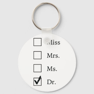 Porte-clés PhD gifts for women