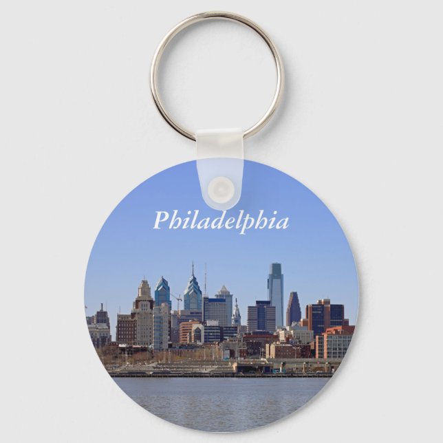 Porte-clés Philadelphie Skyline (Recto)