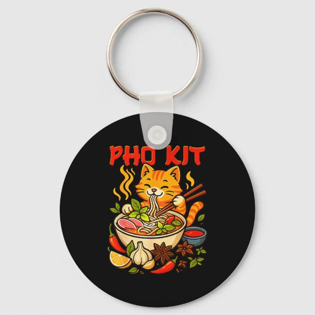Porte-clés Pho Kit Mariners Cat Funny Meme  (Recto)
