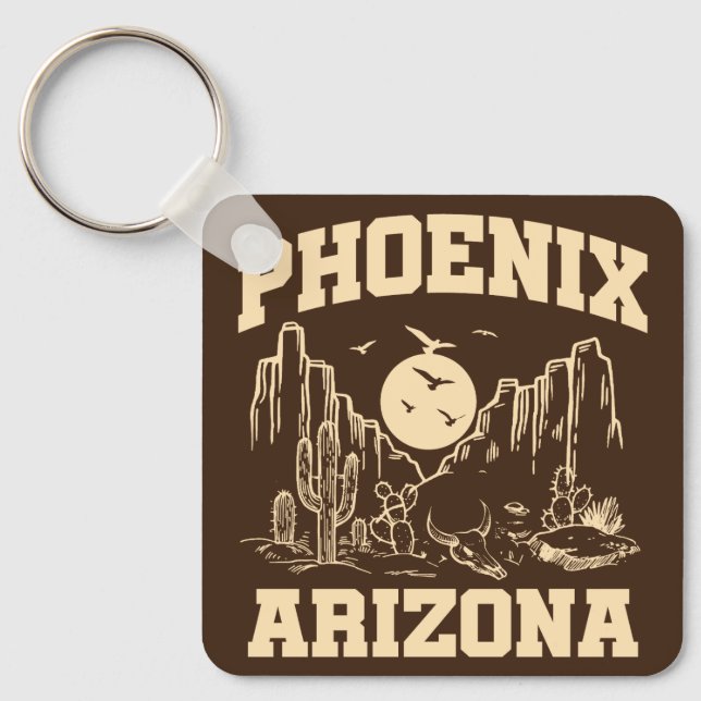 Porte-clés Phoenix, Arizona (Recto)