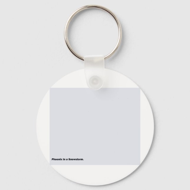 Porte-clés Phoenix dans une tempête de neige (Recto)