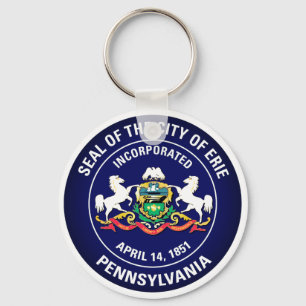 Porte-clés Phoque de la ville d'Erie, Pennsylvanie