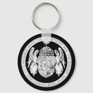 Porte-clés Phoque hongrois avec armoiries Hongrie Cadeaux