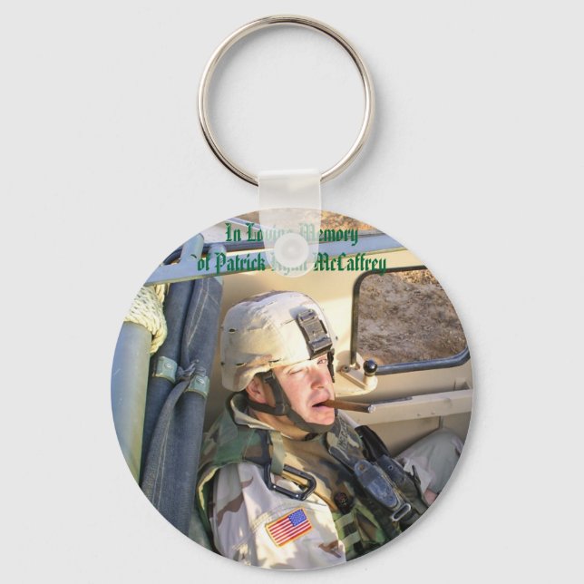 Porte-clés Photo 107_édité, In Loving Memory of Patrick... (Recto)