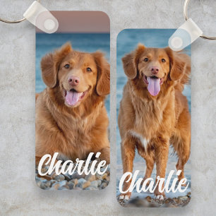 Porte-clés Photo Amoureux des chiens mignonne Garde-Animaux P