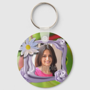 Porte-clés Photo Anniversaire, Gâteau