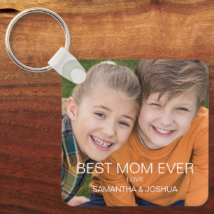 Porte-clés Photo Best Maman