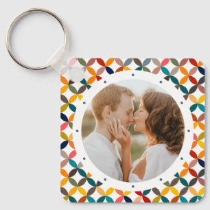 Porte-clés Photo Custom Colorful Personalized