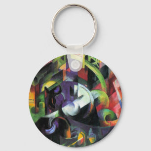 Porte-clés Photo de Cattle par Franz Marc, Art Vintage