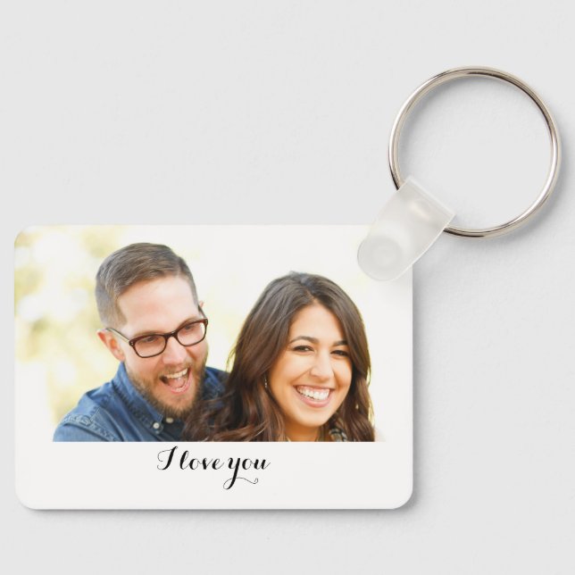 Porte-clés Photo de couple (Recto)
