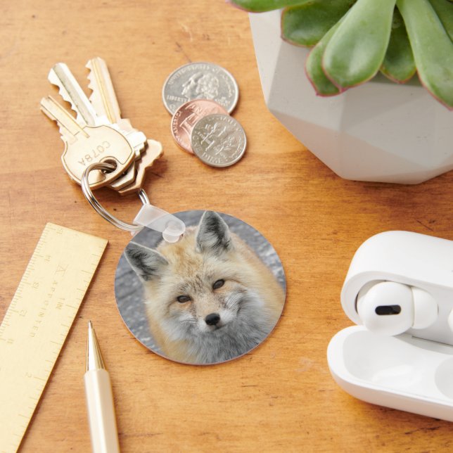 Porte-clés Photo de la faune de Red Fox (Bureau)