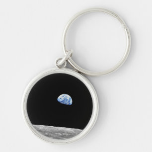 Porte-clés Photo de l'orbite lunaire de la Terre prise par Ap