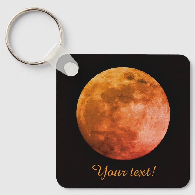 Porte-clés Photo de pleine lune (Recto)