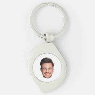 Porte-clés Photo de visage personnalisée