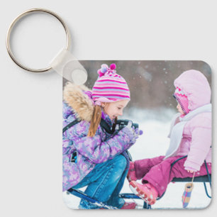 Porte-clés photo de voyage pour bébé couple famill