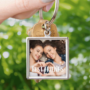 Porte-clés Photo des meilleurs amis