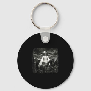 Porte-clés Photo drôle de bigfoot alien ufo vintage preuve