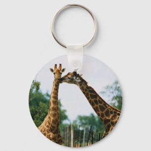 Porte-clés Photo Giraffe