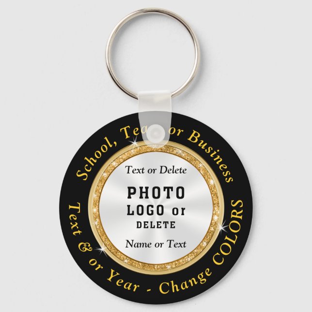 Porte-clés PHOTO, LOGO, TEXTE, Porte - clé personnalisé bon m (Recto)