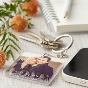 Porte-clés Photo Love and Sparkles