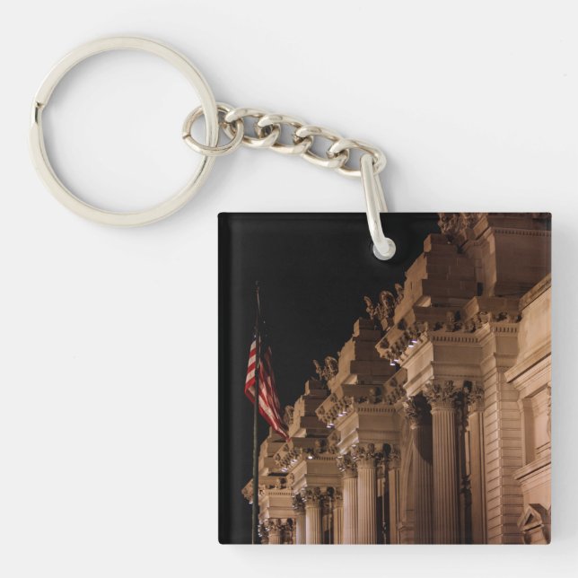 Porte-clés Photo métropolitaine de Musée d'Art (RENCONTRÉ) (Devant)