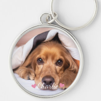 Porte-clés Photo Personalized Name Pet 