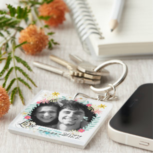 Porte-clés photo personnalisé