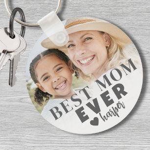 Porte-clés Photo personnalisée de Best Mom