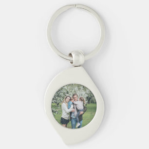 Porte-clés Photo personnalisée Meilleur papa jamais